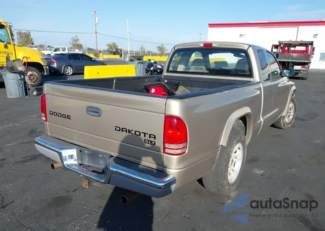 2003 Dodge Dakota Slt из США, поврежденный, VIN 1D7GL42N23S302653